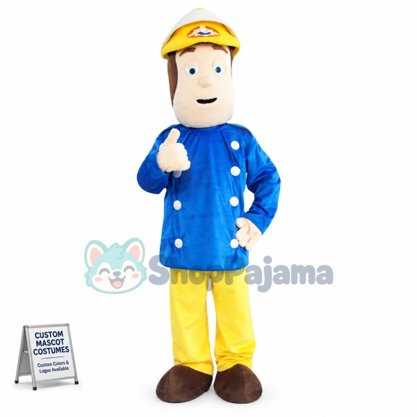 Concession Sheriff Mascot Costume