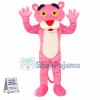 Pink Panther Mascot Costume Cartoon Character