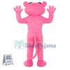 Pink Panther Mascot Costume Cartoon Character