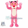 Pink Panther Mascot Costume Cartoon Character