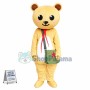 Young Pioneer Brown Bear Mascot Costume