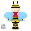 Blue Wings Little Bee Mascot Costume
