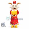 Blessed Weslie Sheep Mascot Cartoon Costume