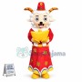 Blessed Weslie Sheep Mascot Cartoon Costume