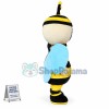 Blue Wings Little Bee Mascot Costume
