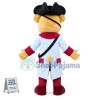 Captain Pirate Bear Mascot Costume