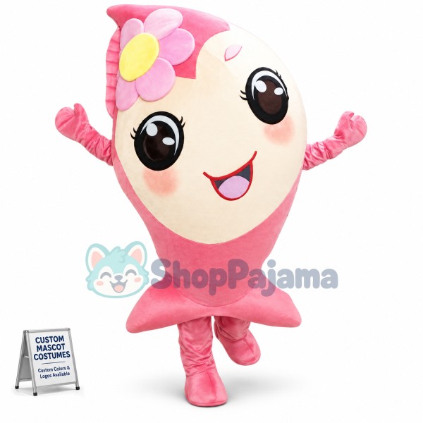 Big Eyes Deep Sea Fish Mascot Costume