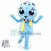 Performing Blue Seal Mascot Costume
