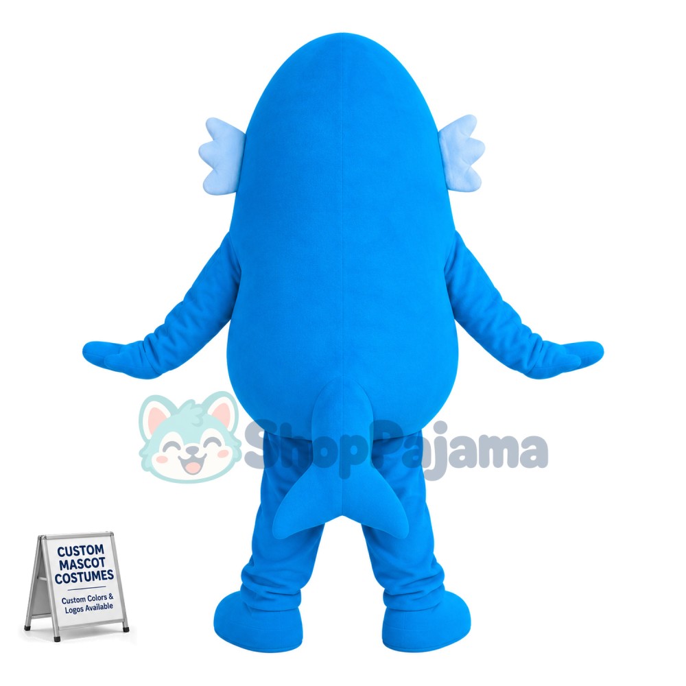 Blue Groundhog Adult Mascot Costume
