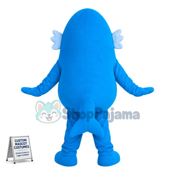 Blue Groundhog Adult Mascot Costume
