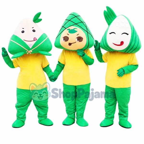 Traditional Chinese Rice-pudding For Festival Mascot Costume