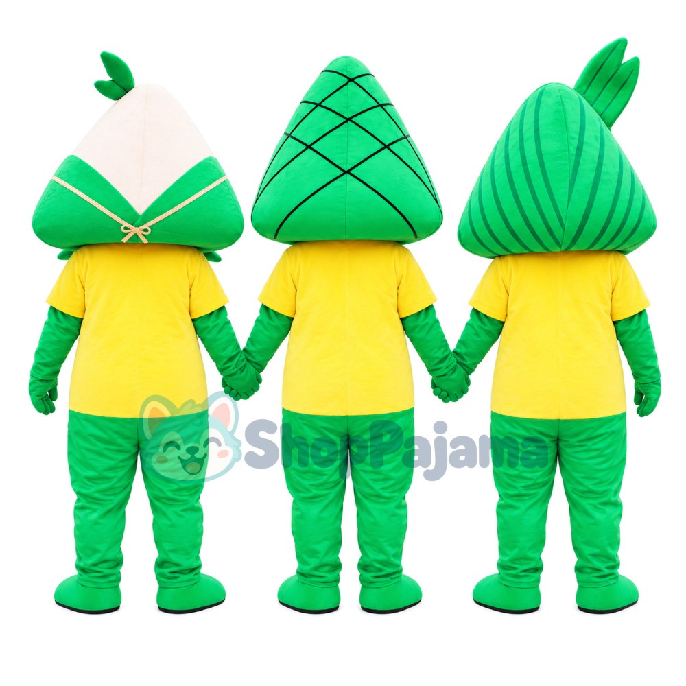 Traditional Chinese Rice-pudding For Festival Mascot Costume