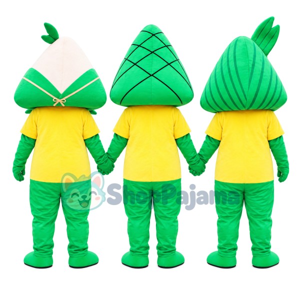 Traditional Chinese Rice-pudding For Festival Mascot Costume