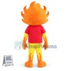 Volunteer Flame Baby Mascot Costume