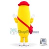 Banana With Messenger Bag Cartoon Mascot Costume