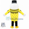 Bubble Yellow Goldfish Mascot Costume