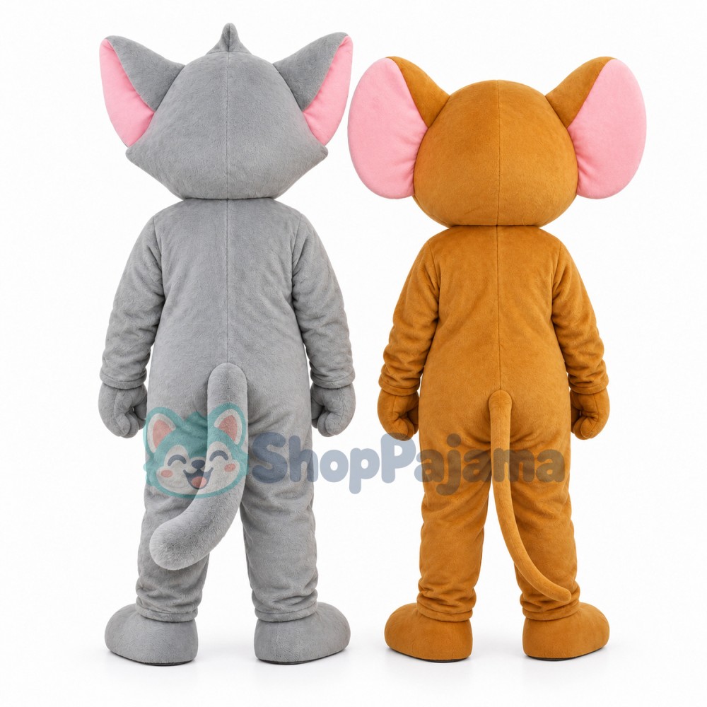 Tom And Jerry Cartoon Mascot Costume