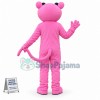 The Naive Pink Panther Mascot Costume