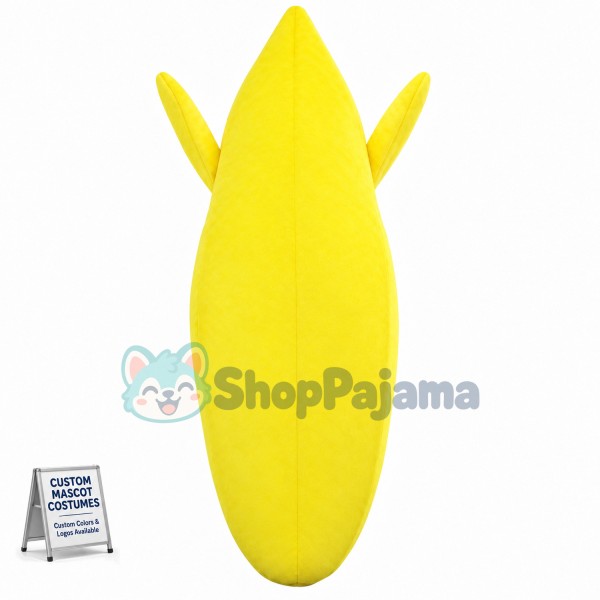Big Eyes Cartoon Banana Mascot Costume