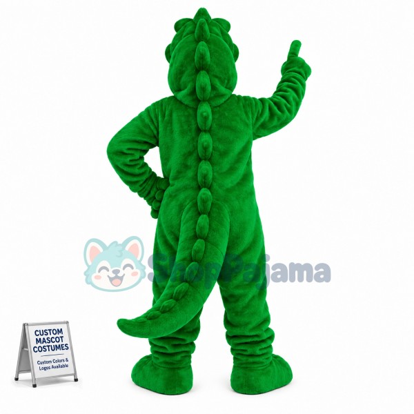Big Belly Crocodile Mascot Costume