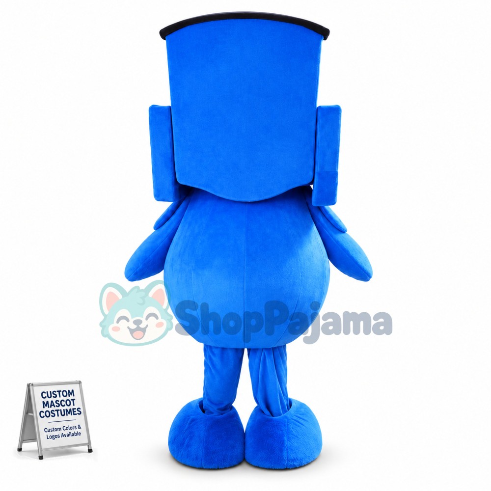 Thomas Locomotive Cartoon Mascot Costume