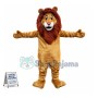 Amicable Adult Lion Mascot Costume