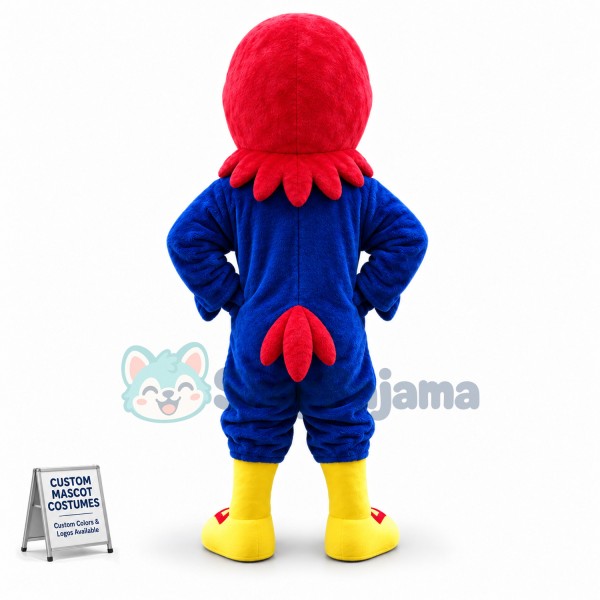 Big Plush Blue Bird Mascot Costume