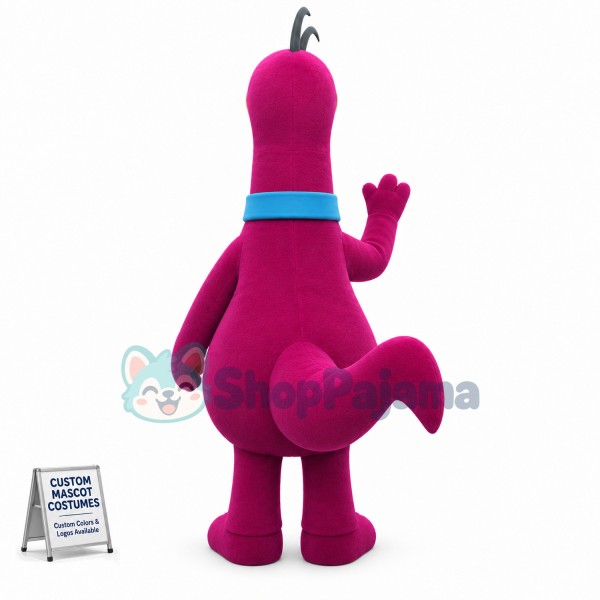 Violet Platypus Mascot Costume