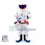Fully Equipped Astronaut Mascot Costume