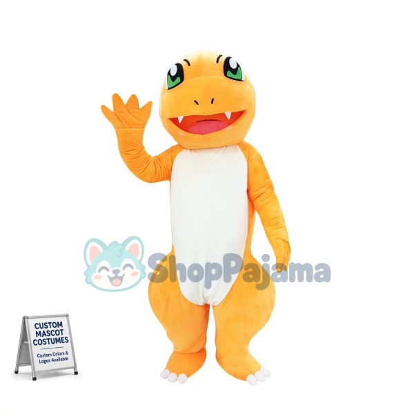 Charmander Pokemon Cartoon Mascot Costume