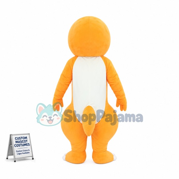 Charmander Pokemon Cartoon Mascot Costume