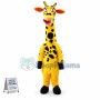 Blankly Chewing Giraffe Mascot Costume