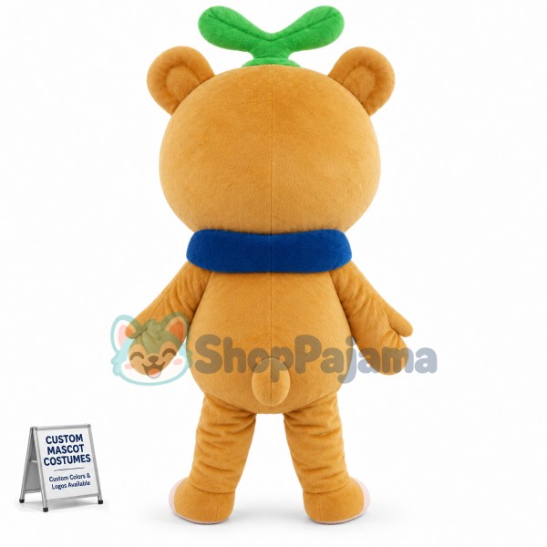 Wedding Bow Tie Bear Mascot Costume