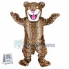 Sturdy Strong Leopard Mascot Adult Costume