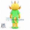 Blue Shiny Eyes Dragon Cartoon Mascot Costume