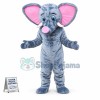 Big Ears Elephant Mascot Adult Costume