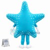 Shiny Blue Starfish Mascot Costume