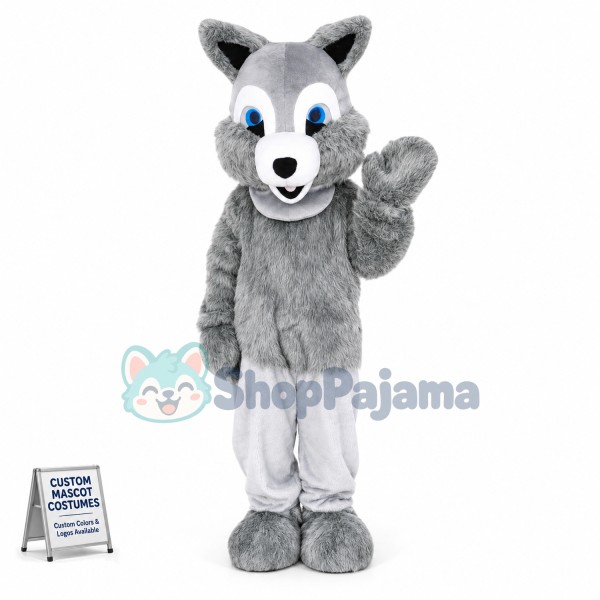 Virtuous Squirrel Long Wool Mascot Costume