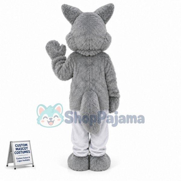 Virtuous Squirrel Long Wool Mascot Costume