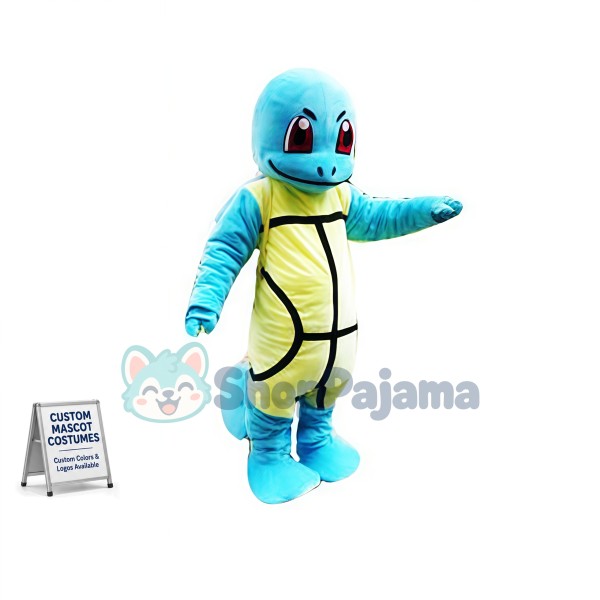 Squirtle Pokemon Mascot Costume