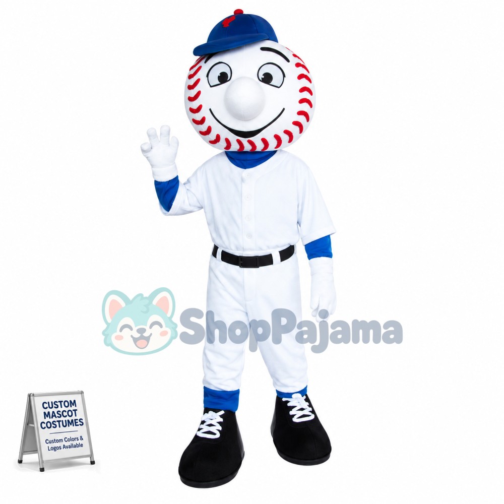 Baseball Doll Adult Mascot Costume