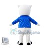 Big Eyes Pig Brother Mascot Costume
