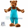 Amicable Brown Bear Mascot Adult Costume