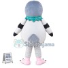Bird With Blue Head Mascot Costume