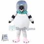 Bird With Blue Head Mascot Costume