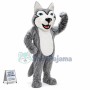 Sturdy Furry Wolf Mascot Costume