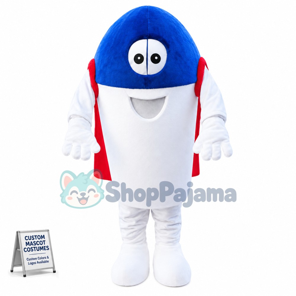 Crayons With Drawing Board Mascot Costume