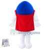Crayons With Drawing Board Mascot Costume