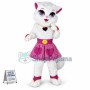 Beautiful White Cat Mascot Costume