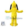 Yellow Pluto Cartoon Mascot Costume